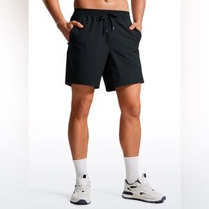 Lightweight Athletic Pocketed Shorts 7''- Linerless
